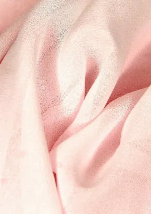 Baby Pink Georgette Chiffon Plain Crepe Dyed Fashion Fabric 60" Decoration, Craft & Dress