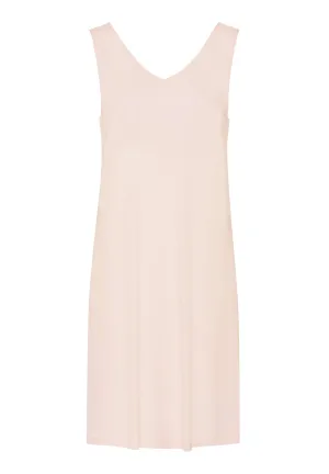 Emma Silk Accented Cotton Tank Nightgown | Morning Glow 74920-1348