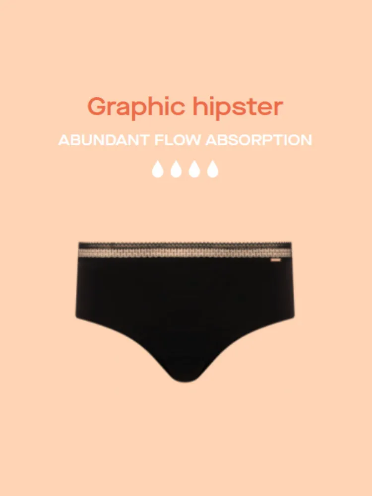 Graphic Hipster Period Pants