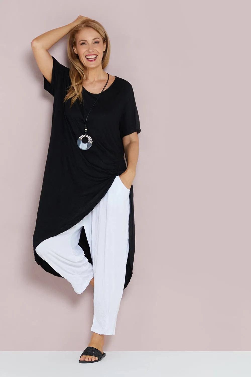 Koda Tunic Top - Black