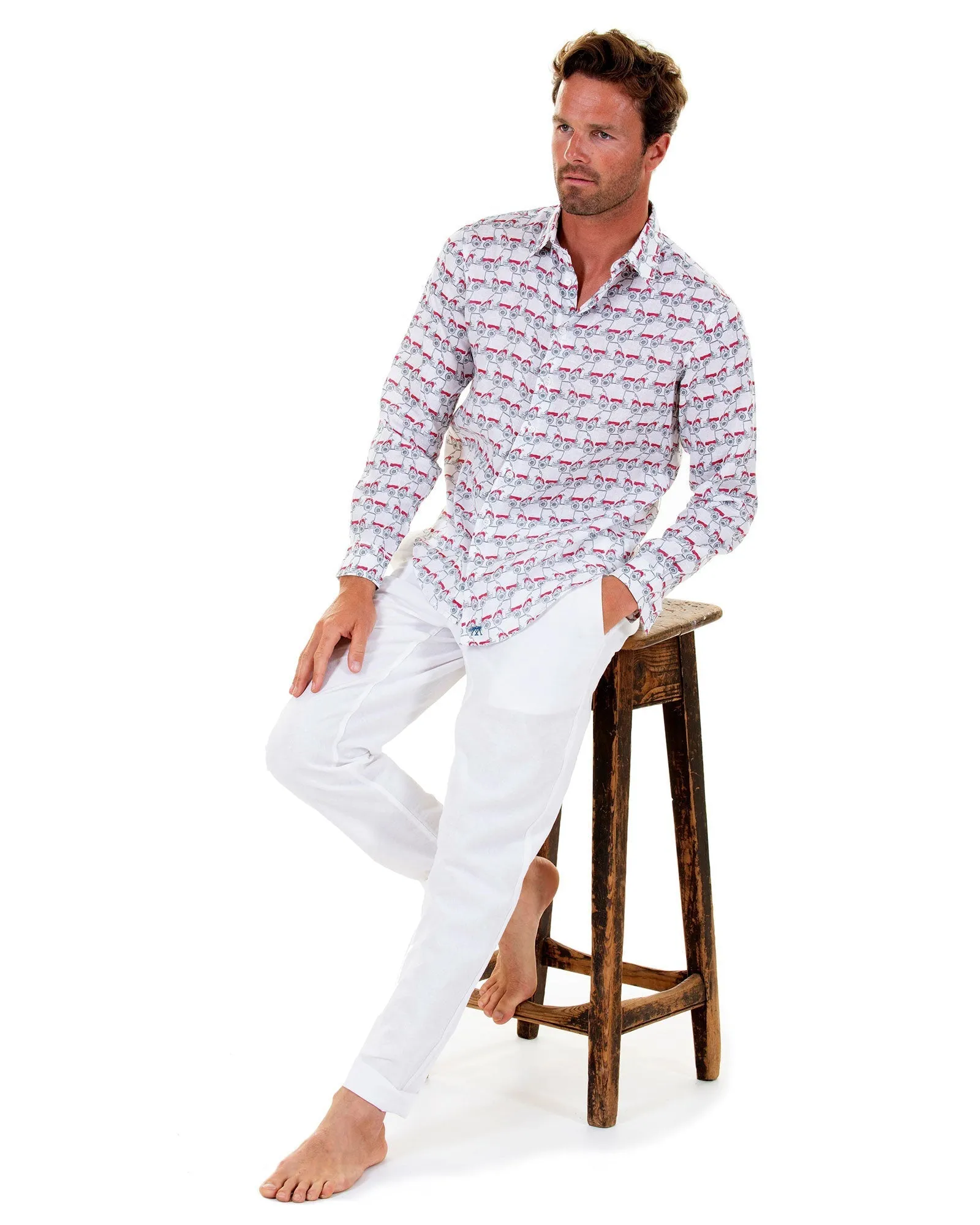 Linen Shirt  MUSTIQUE MULE