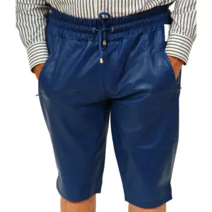 Mens Leather Shorts - Genuine Nappa Sheepskin - Closeout sale!