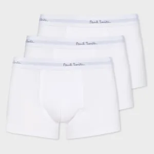 Paul Smith - Men's White Boxer Briefs 3 Pack in White