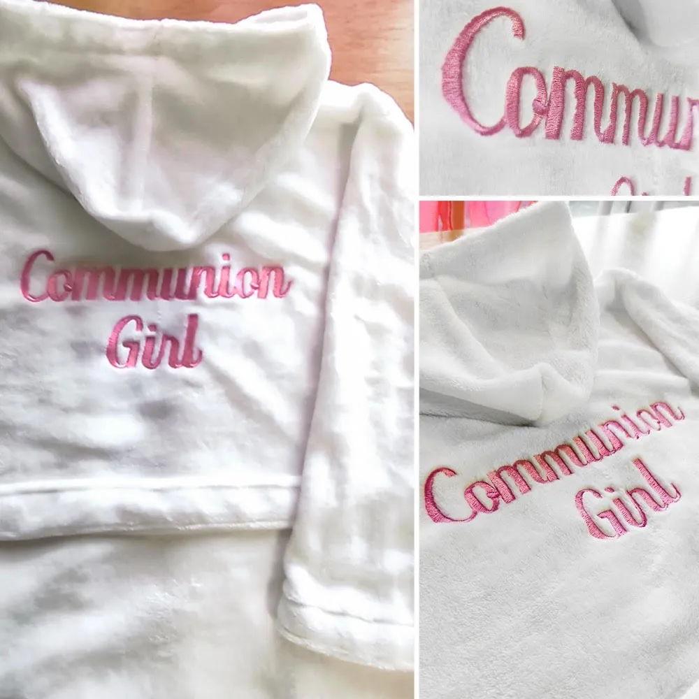 Personalised Communion Bath Robe