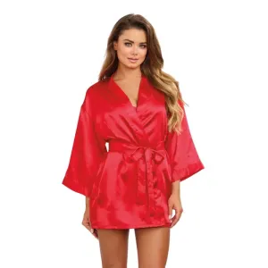 Robe, Chemise, Padded Hanger - Small - Red