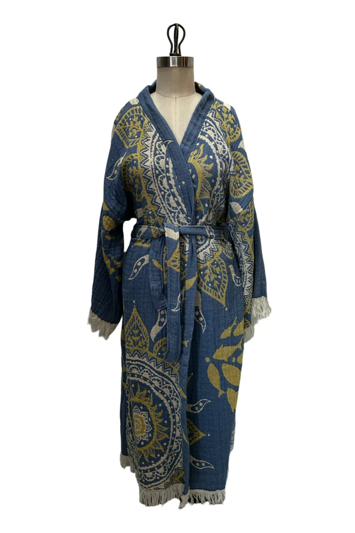 Sunburst Robe in Blue