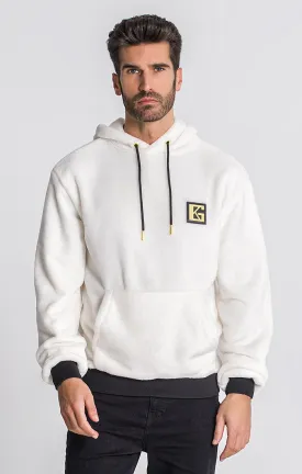 White iD Sherpa Hoodie