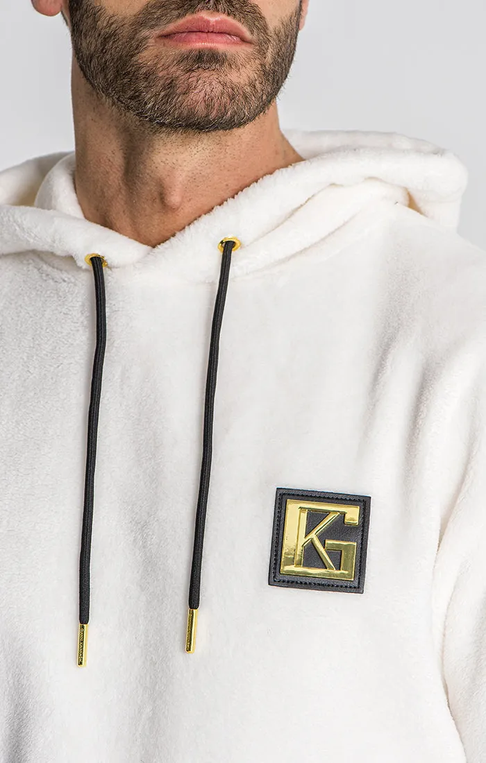 White iD Sherpa Hoodie